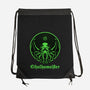 Cthulhu Drink Label-None-Drawstring-Bag-Studio Mootant