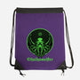 Cthulhu Drink Label-None-Drawstring-Bag-Studio Mootant