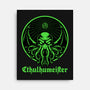 Cthulhu Drink Label-None-Stretched-Canvas-Studio Mootant