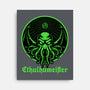 Cthulhu Drink Label-None-Stretched-Canvas-Studio Mootant
