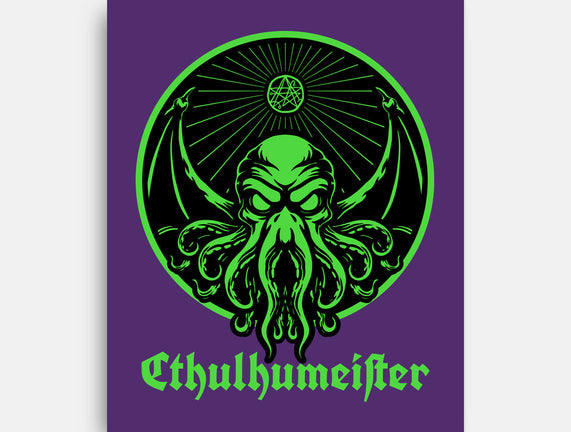 Cthulhu Drink Label