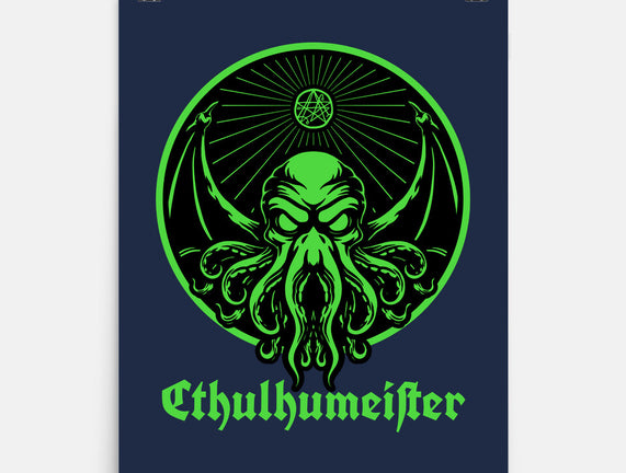 Cthulhu Drink Label
