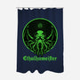 Cthulhu Drink Label-None-Polyester-Shower Curtain-Studio Mootant