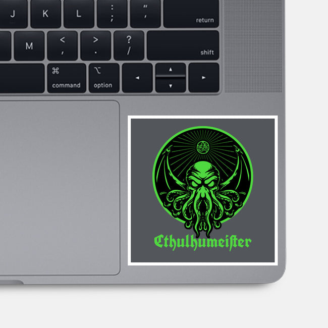 Cthulhu Drink Label-None-Glossy-Sticker-Studio Mootant