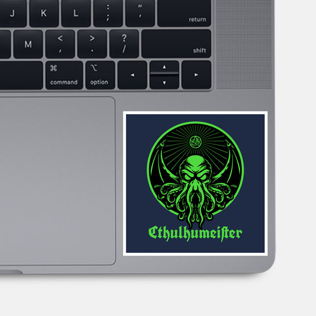 Cthulhu Drink Label-None-Glossy-Sticker-Studio Mootant