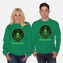 Cthulhu Drink Label-Unisex-Crew Neck-Sweatshirt-Studio Mootant