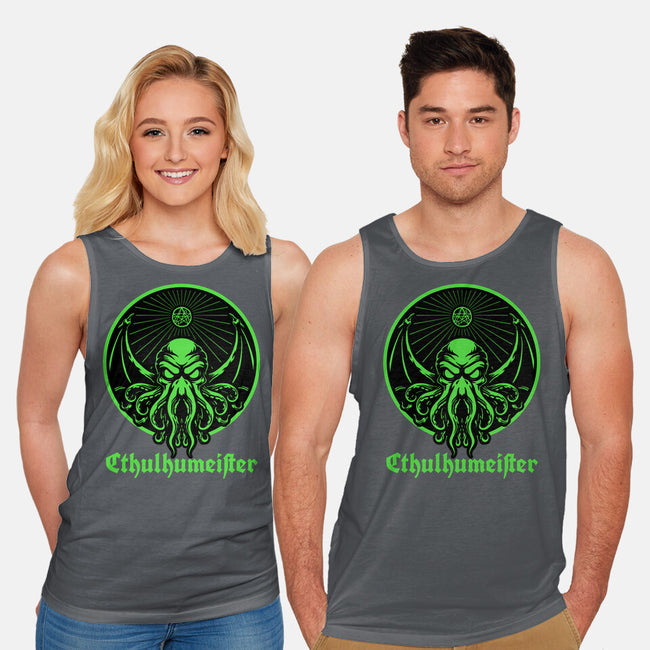 Cthulhu Drink Label-Unisex-Basic-Tank-Studio Mootant