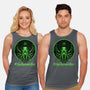 Cthulhu Drink Label-Unisex-Basic-Tank-Studio Mootant