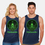 Cthulhu Drink Label-Unisex-Basic-Tank-Studio Mootant