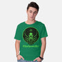 Cthulhu Drink Label-Mens-Basic-Tee-Studio Mootant