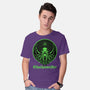 Cthulhu Drink Label-Mens-Basic-Tee-Studio Mootant