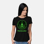 Cthulhu Drink Label-Womens-Basic-Tee-Studio Mootant