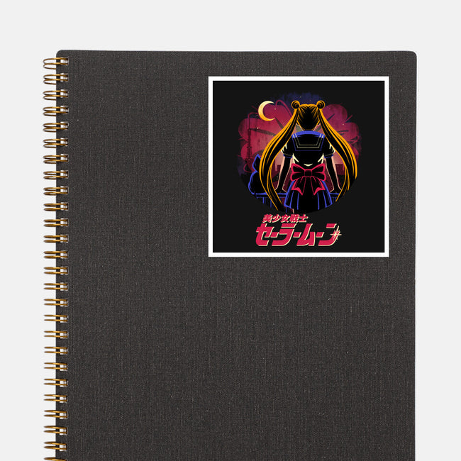 Moon Rising-None-Glossy-Sticker-rmatix