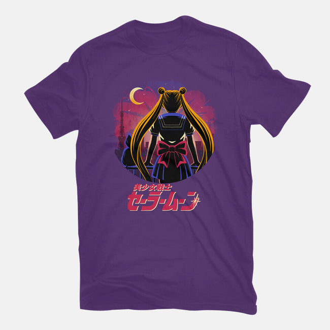 Moon Rising-Womens-Basic-Tee-rmatix