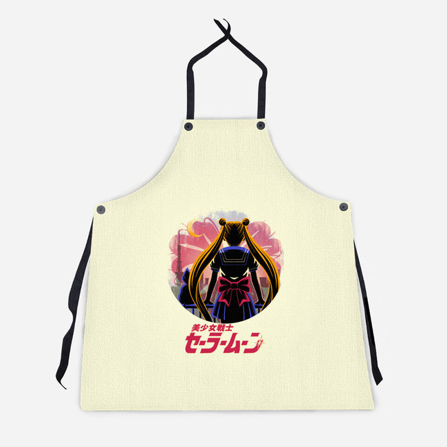 Moon Rising-Unisex-Kitchen-Apron-rmatix