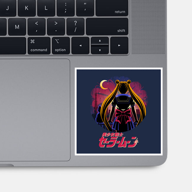 Moon Rising-None-Glossy-Sticker-rmatix