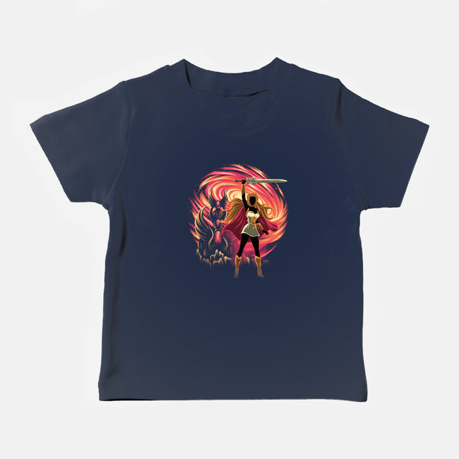 Guardian Of Etheria-Baby-Basic-Tee-rmatix