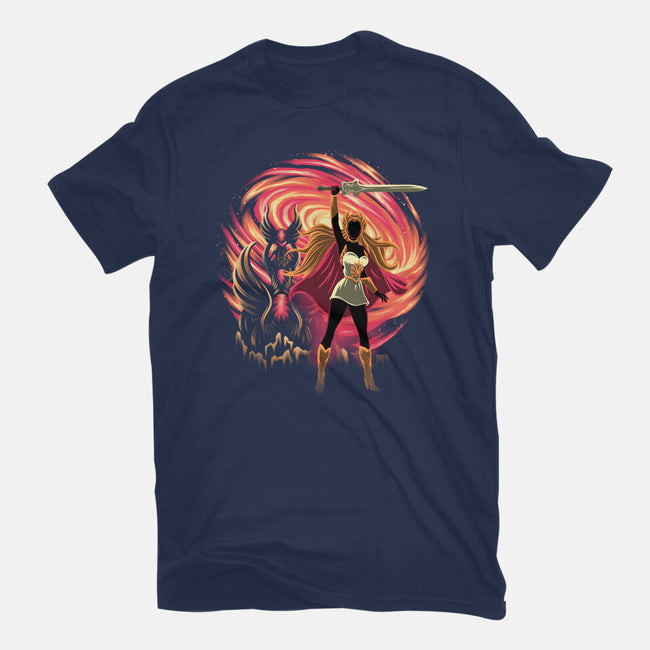 Guardian Of Etheria-Unisex-Basic-Tee-rmatix