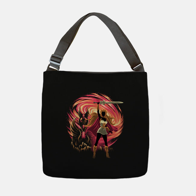 Guardian Of Etheria-None-Adjustable Tote-Bag-rmatix
