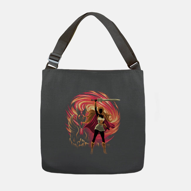 Guardian Of Etheria-None-Adjustable Tote-Bag-rmatix