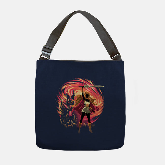Guardian Of Etheria-None-Adjustable Tote-Bag-rmatix