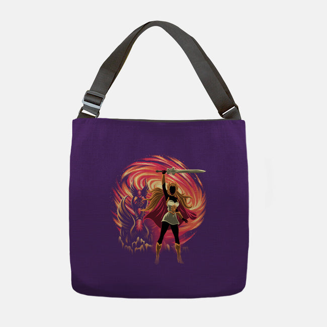 Guardian Of Etheria-None-Adjustable Tote-Bag-rmatix