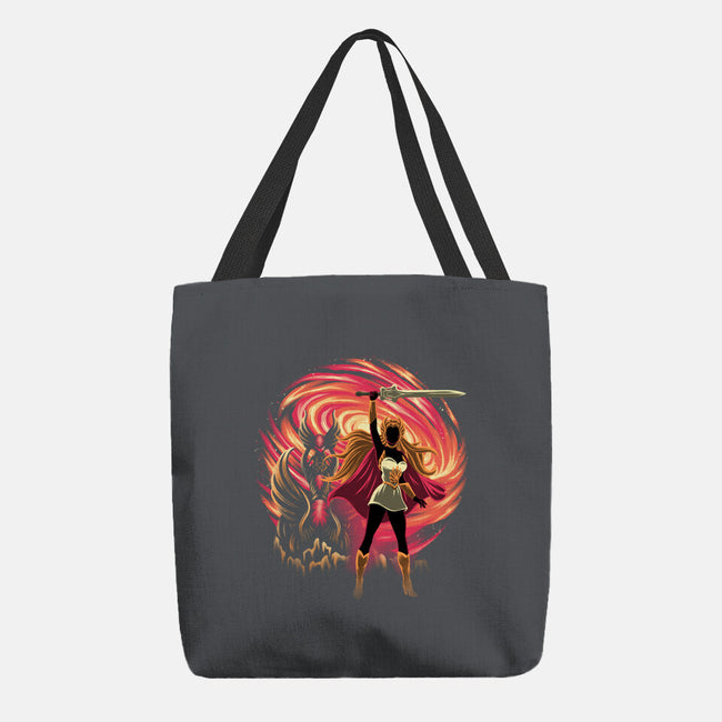 Guardian Of Etheria-None-Basic Tote-Bag-rmatix