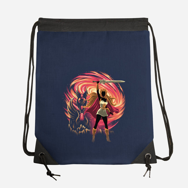 Guardian Of Etheria-None-Drawstring-Bag-rmatix