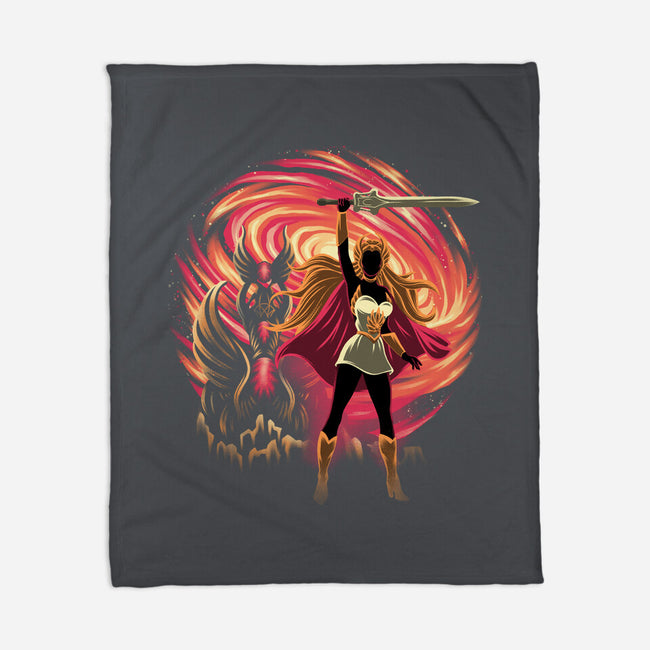 Guardian Of Etheria-None-Fleece-Blanket-rmatix