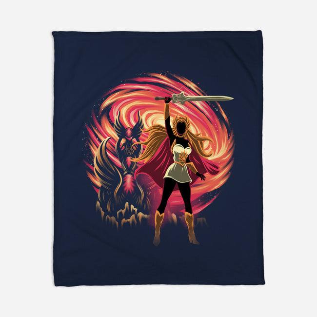 Guardian Of Etheria-None-Fleece-Blanket-rmatix