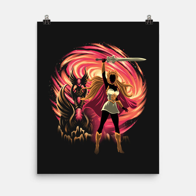 Guardian Of Etheria-None-Matte-Poster-rmatix