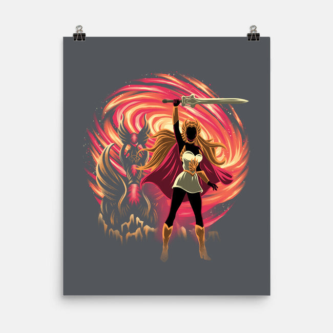 Guardian Of Etheria-None-Matte-Poster-rmatix