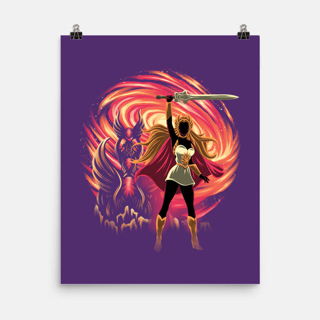 Guardian Of Etheria-None-Matte-Poster-rmatix