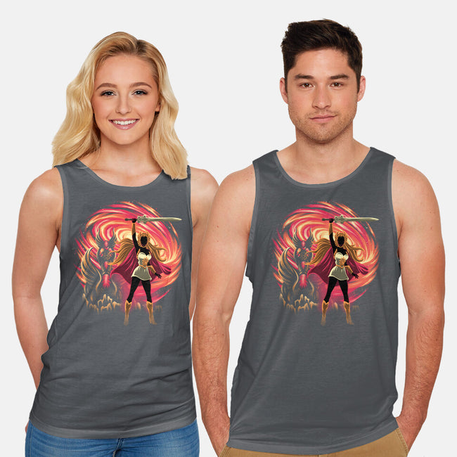Guardian Of Etheria-Unisex-Basic-Tank-rmatix