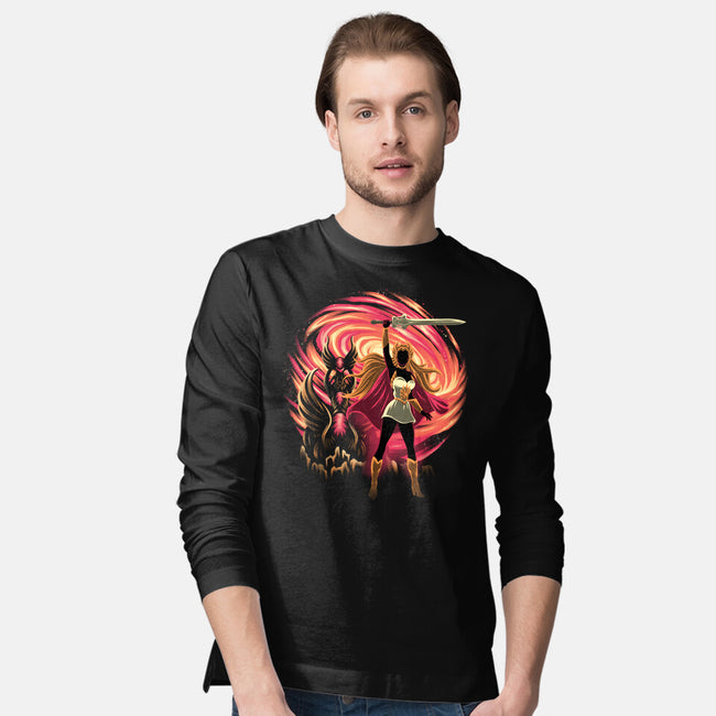 Guardian Of Etheria-Mens-Long Sleeved-Tee-rmatix