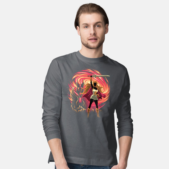 Guardian Of Etheria-Mens-Long Sleeved-Tee-rmatix