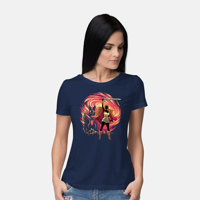 Guardian Of Etheria-Womens-Basic-Tee-rmatix