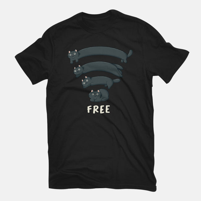 Catfi Free-Mens-Heavyweight-Tee-Freecheese