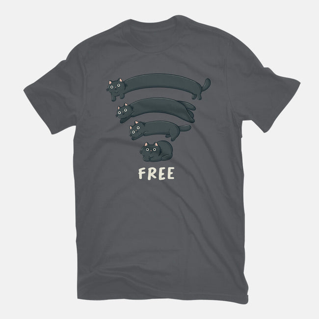Catfi Free-Mens-Heavyweight-Tee-Freecheese