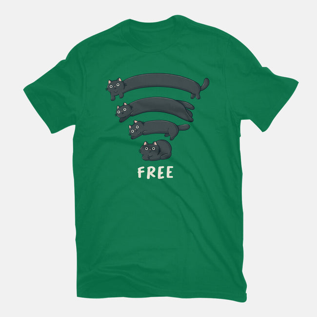 Catfi Free-Mens-Heavyweight-Tee-Freecheese