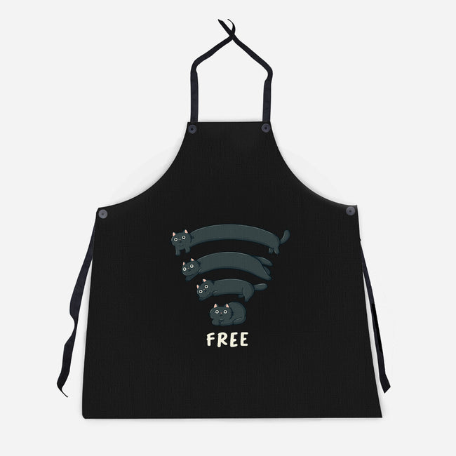 Catfi Free-Unisex-Kitchen-Apron-Freecheese