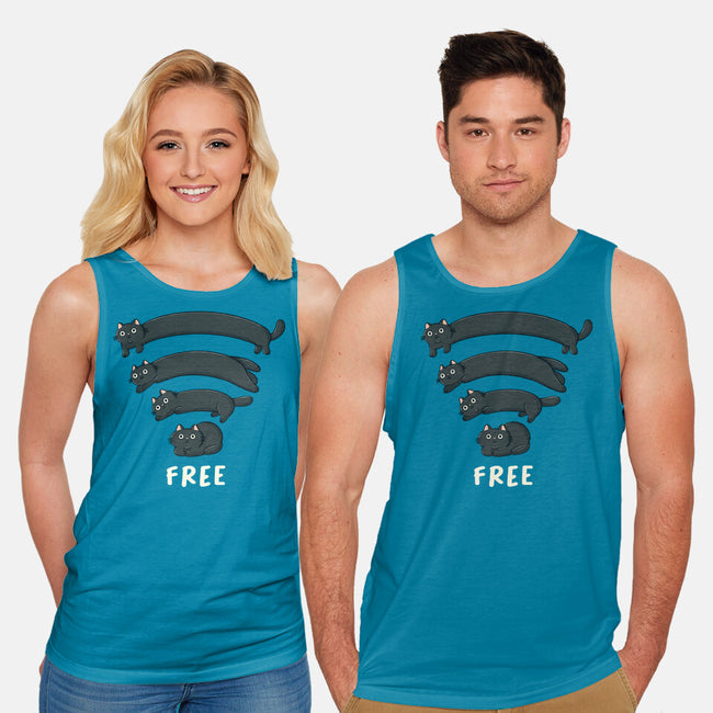 Catfi Free-Unisex-Basic-Tank-Freecheese