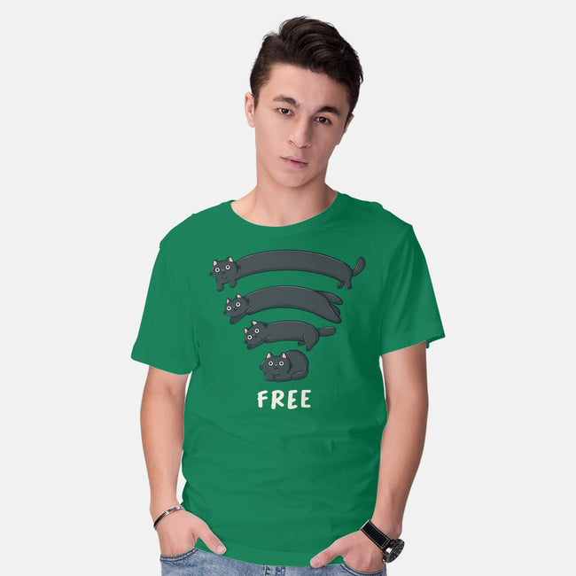Catfi Free-Mens-Basic-Tee-Freecheese