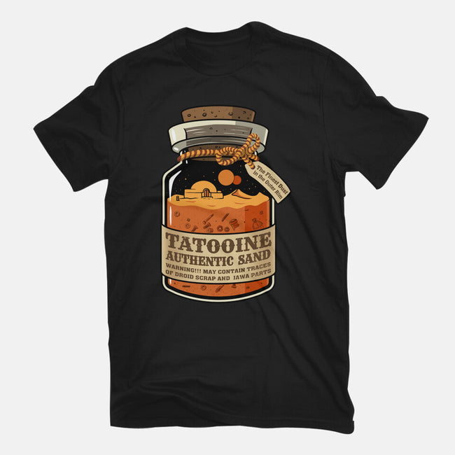 Tatooine Authentic Sand-Womens-Fitted-Tee-erion_designs