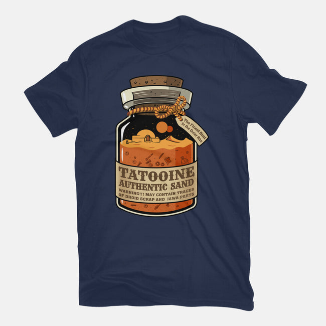 Tatooine Authentic Sand-Womens-Fitted-Tee-erion_designs
