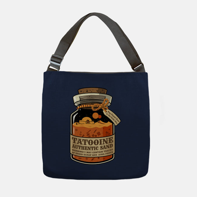 Tatooine Authentic Sand-None-Adjustable Tote-Bag-erion_designs
