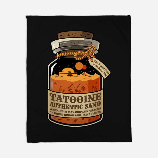 Tatooine Authentic Sand-None-Fleece-Blanket-erion_designs