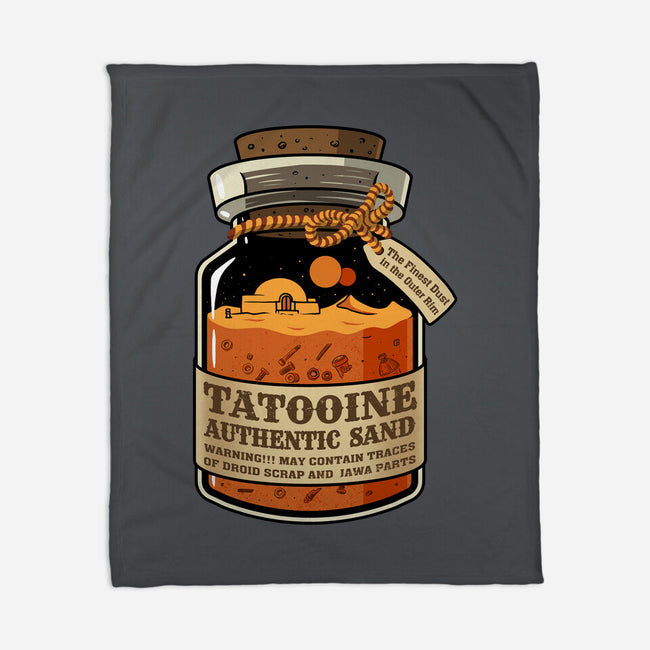 Tatooine Authentic Sand-None-Fleece-Blanket-erion_designs
