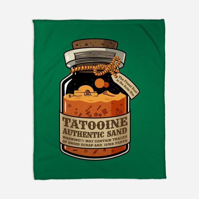 Tatooine Authentic Sand-None-Fleece-Blanket-erion_designs