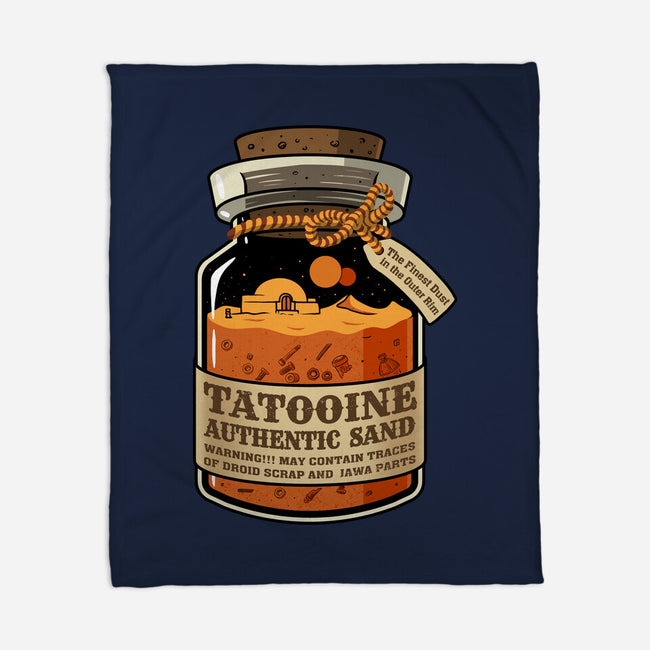 Tatooine Authentic Sand-None-Fleece-Blanket-erion_designs